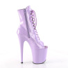 Pleaser FLAMINGO-1021 Lavender Patent Ankle Boots