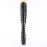 Pleaser JUBILANT-3012 Black Vegan Over The Knee Boots