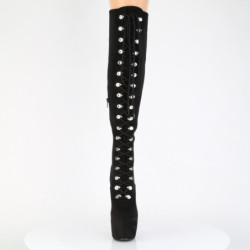 Pleaser JUBILANT-3012FS Suede Laced Over The Knee Boots