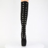 Pleaser JUBILANT-3012FS Suede Laced Over The Knee Boots