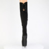 Pleaser JUBILANT-3012FS Suede Laced Over The Knee Boots