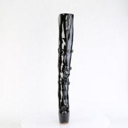 Pleaser JUBILANT-3018 Buckle Over The Knee Boots