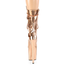 Pleaser FLAMINGO-1053 Rose Gold Metallic Sale Women