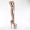 Pleaser FLAMINGO-3000HWR Rose Gold Hologram Sale Women