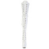 Pleaser JUBILANT-4012 White Lace-up Crotch High Boots