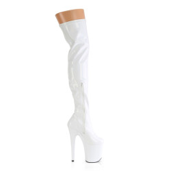 Pleaser FLAMINGO-3000HWR White Hologram Sale Women