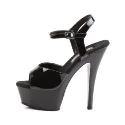 Funtasma JULIET-209 Black High Heeled Platform Shoes