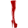 Pleaser FLAMINGO-4000 Red Patent Sale Women