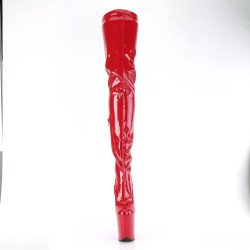 Pleaser FLAMINGO-4000 Red Patent Sale Women