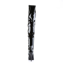 Devious INDULGE-3000 Patent Women Boots