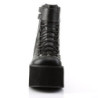 Demonia KERA-21 Black Vegan Platform Boots Women