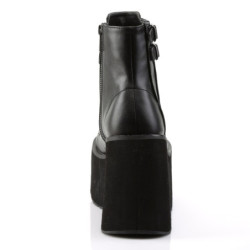 Demonia KERA-21 Black Vegan Platform Boots Women