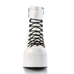 Demonia KERA-21 White Vegan Leather Sale Women