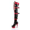 Funtasma MEDIC-3028 Black-Red Patent Red Sale Women
