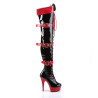 Funtasma MEDIC-3028 Black-Red Patent Red Sale Women