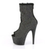 Pleaser ADORE-1031GM Black Fabric Strass Mesh Sale Women