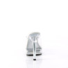 Fabulicious MAJESTY-501 Transparent Heeled Mules Women