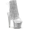 Pleaser SPECTATOR-1017RSF Transparent Silver Chrome