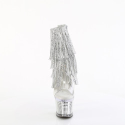 Pleaser SPECTATOR-1017RSF Transparent Silver Chrome