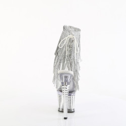 Pleaser SPECTATOR-1017RSF Transparent Silver Chrome