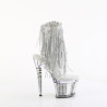 Pleaser SPECTATOR-1017RSF Transparent Silver Chrome