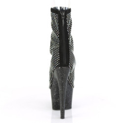 Pleaser ADORE-1031GM Black Fabric Strass Mesh Sale Women