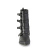 Demonia WARLOCK-110-B Black Vegan Winklepicker Men Boots