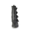 Demonia WARLOCK-110-C Black Vegan Winklepicker Men Boots
