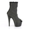 Pleaser ADORE-1031GM Black Fabric Strass Mesh Sale Women