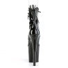 Pleaser XTREME-1021 Black Patent Ankle High Boots Women