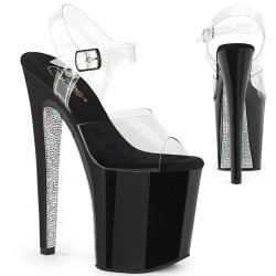 Pleaser XTREME-808CRS Exotic Pole Dance High Heels Shoes