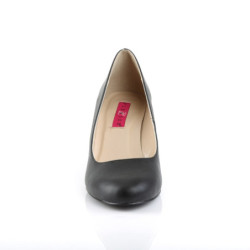 Pleaser Pink Label KIMBERLY-08 Black Men Wedge Pumps