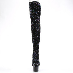 Pleaser ADORE-3020 Black Sequins Sale Women