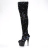 Pleaser ADORE-3020 Black Sequins Sale Women