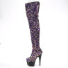Pleaser ADORE-3020 Purple Sequins Black Sale Women