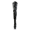 Pleaser DELIGHT-4000 Black Patent Sale Women