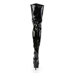 Pleaser DELIGHT-4000 Black Patent Sale Women