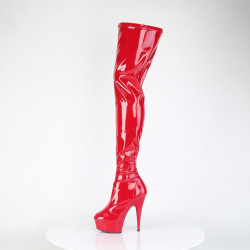 Pleaser DELIGHT-4000 Red Patent Sale Women