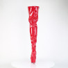 Pleaser DELIGHT-4000 Red Patent Sale Women