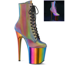 Pleaser FLAMINGO-1020RC Rainbow Reflective Chrome Sale