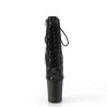 Pleaser FLAMINGO-1020RS Black Strass Sale Women
