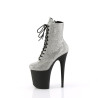 Pleaser FLAMINGO-1020RS Silver Strass Black Sale Women