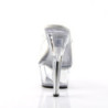 Pleaser KISS-201 Transparent High Heeled Mules Women