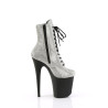Pleaser FLAMINGO-1020RS Silver Strass Black Sale Women