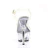 Pleaser KISS-208 Transparent High Heeled Platform Shoes