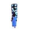 Pleaser ADORE-1031SSQ Green Sequins Blue Metallic Chrom