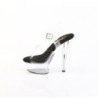 Pleaser KISS-208 Clear High Heeled Platform Shoes Women