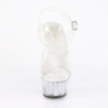 Pleaser KISS-208RSI Strass High Heeled Platform Shoes