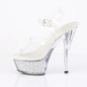 Pleaser KISS-208RSI Strass High Heeled Platform Shoes