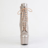 Pleaser ADORE-1020GP Champagne Glitter Patent Boots